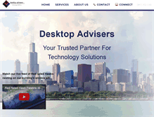 Tablet Screenshot of desktopadvisers.com